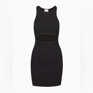 Wilfred Black cutout Bodycon Dress
